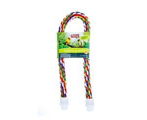 Cotton Rope Bird Perch 30mm x 52cm Knot-A-Rope (Living World)