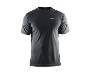Craft Mens Prime Lightweight Moisture Wicking Sports T-Shirt (Iron) - RW3979