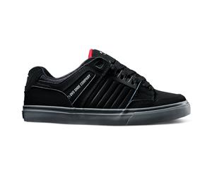 DVS Shoes Ho17 Celsius Ct Shoes - Black Charcoal Red Nubuck Deegan