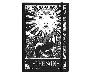 Deadly Tarot The Sun A5 Hard Cover Notebook (Black) - GR1711