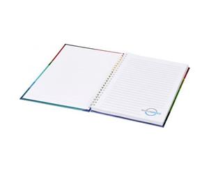 Desk-Mate Wire-O 80 Page Notebook (White) - PF2912