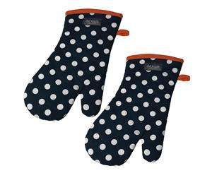 Dexam Polka Set of 2 Gauntlets Indigo