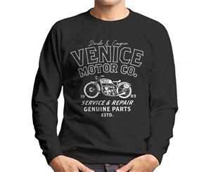 Divide & Conquer Venice Motor Co Men's Sweatshirt - Black