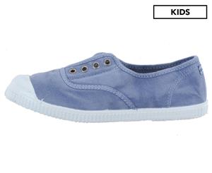 Docksteps Boys' Low Top Canvas Sneaker - Blue