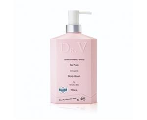 Dr V-Lavender Chamomile & Sage Calming Body Wash 750ml