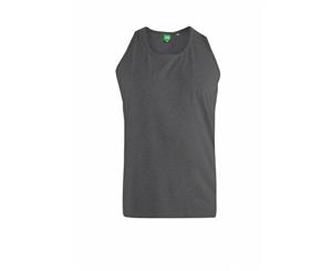 Duke Mens Fabio-2 Muscle Vest (Charcoal Melange) - DC168