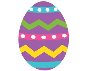 Easter Egg Cutout 2-Sided Design