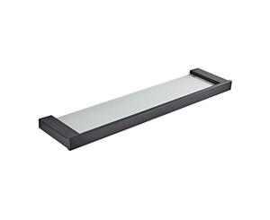 Elba Black Glass Shelf