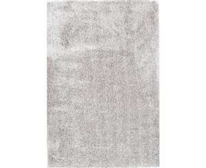 FIZZLE SHAGGY SILVER RUG