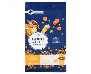 Farmers Market Adult Dog Food Chicken & Farm Vegetables 2.7kg (DPF0055)