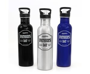 Fathers Day Engraved 800ml Stainless Steel Drink Bottle