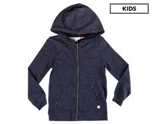 Flapdoodles Kids' Fundamentals Hoodie Jacket - Indigo