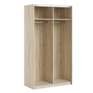 Flexi Storage Oak 2 Door Frame Sliding Wardrobe