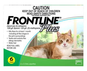 Frontline Plus Cat 6pk