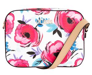 GUESS Kamryn Crossbody Top Zip Bag - Floral