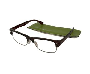 Gabriel + Simone Philippe Brown Unisex Reading Glasses