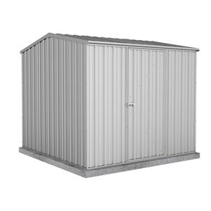 Garden Pro 2.26 x 2.26 x 2m Zincalume Tidymaster Single Door Shed