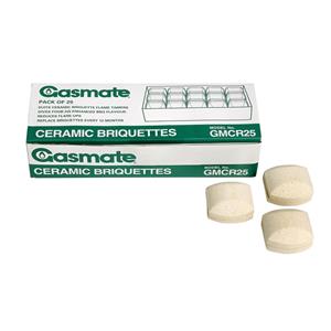 Gasmate Ceramic BBQ Briquette - 25 Pack