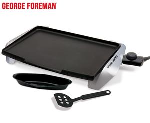 George Foreman Electric Griddle - Silver