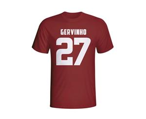 Gervinho Roma Hero T-shirt (maroon)