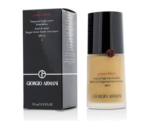 Giorgio Armani Power Fabric Longwear High Cover Foundation SPF 25 # 4 (Fair Warm) 30ml/1oz