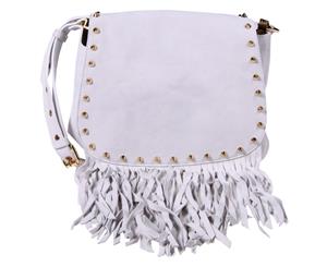 Giuseppe Zanotti Fringe Messenger Bag - Lilac/ Purple