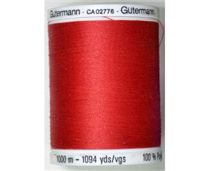 Gutermann Sew-all 100% Polyester Sewing Thread 1000m Colour 156 RED