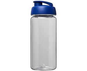 H2o Octave Tritan 600Ml Flip Lid Sport Bottle (Transparent/Blue) - PF2857