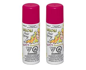 Hair Spray - Neon Pink 2 Pack