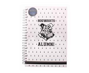 Harry Potter Notebook Hogwarts Alumni Logo Official A4 Wiro - White