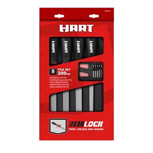 Hart 5 Piece 200mm File Set