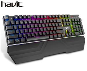 Havit RGB Backlit Mechanical Keyboard - Black