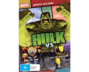 Hulk Vs DVD Region 4