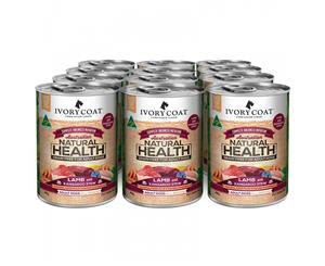 Ivory Coat Dog Adult Lamb & Kangaroo Stew 400g Cans x 12 (DICLKS400X12)