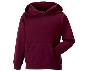 Jerzees Schoolgear Childrens Hooded Sweatshirt (Burgundy) - BC583