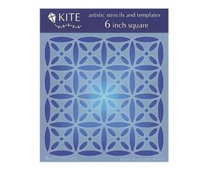 Judikins 6 Inch Square Kite Stencil - Island Quilt