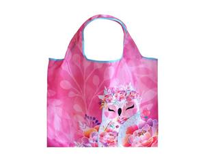 KINDNESS - Owl ECO Foldable Shopping Bag Tote - Wise Wings - Gift idea