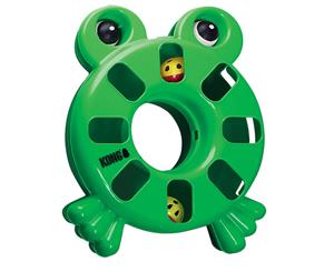 KONG Cat Interactive Puzzle Toy Frog (Ca57) (KCCA57)