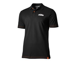 KTM Racing Polo Shirt Black - Black