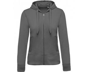 Kariban Womens/Ladies Organic Zip Hoodie (Storm Grey) - PC3075