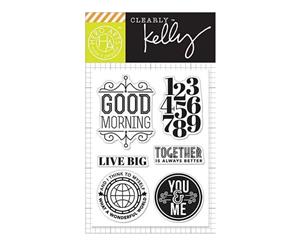 Kelly Purkey Clear Stamps 3 Inch X4 Inch Live Big