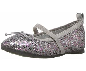 Kids Kenneth Cole Reaction Girls Copy Tap 2 Fabric Slip On Mary Jane Flats