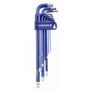 Kincrome 9 Piece Metric Ball Point Hex Key Set