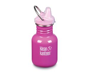 Klean Kanteen 12oz Classic Kid Sippy Cap Bubble Gum