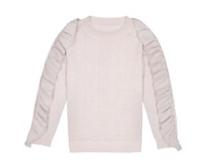 La Redoute Collections Girls Fine Gauge Sparkle Knit Jumper/Sweater 3-12 Years - Pink