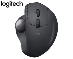 Logitech MX Ergo Wireless Trackball Mouse - Black