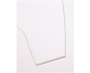 Lovisa Sterling Silver Clean Bar Necklace