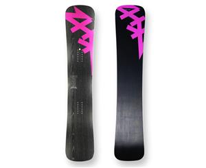 Matrix Snowboard Skitz Camber Sidewall Boarder Cross Wood /Pink - 146cm - Black