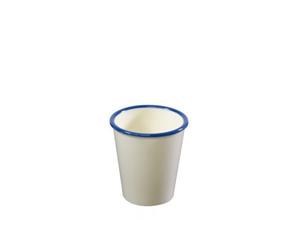 Melamine Tumbler Cream/Blue x 6