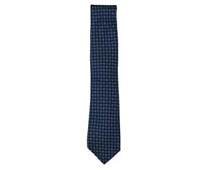 Michael Kors Mens Halo Square Neat Silk Geometric Regular Tie